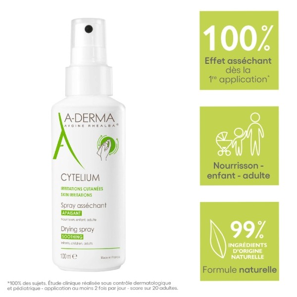A Derma Cytelium spray asséchant