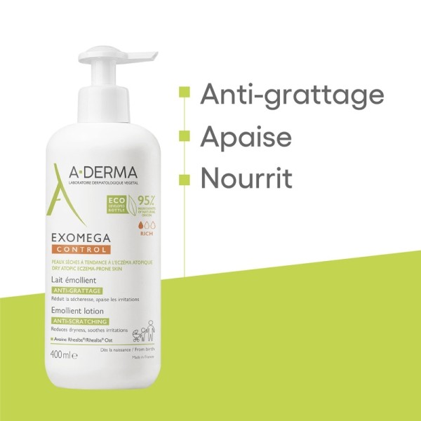 A Derma Exomega Control lait émollient