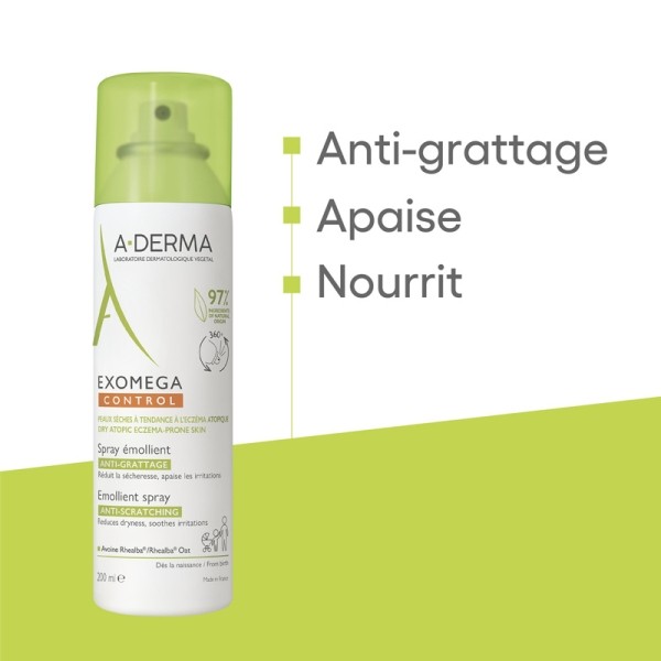 A Derma Exomega Control Spray émollient