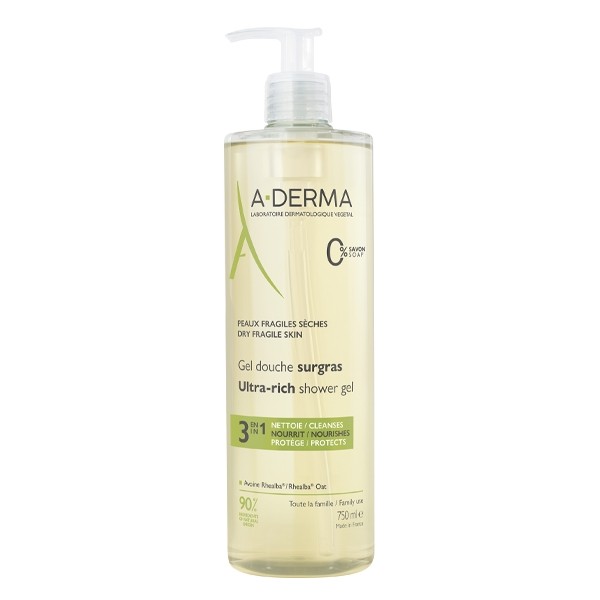 A Derma gel douche surgras