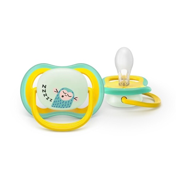 Avent Ultra Air sucette symétrique Nuit +18 mois