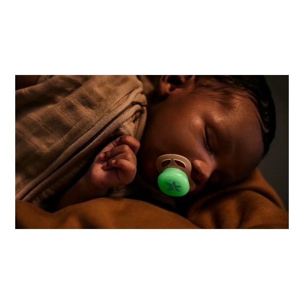 Avent Ultra Air sucette symétrique Nuit 0-2 mois