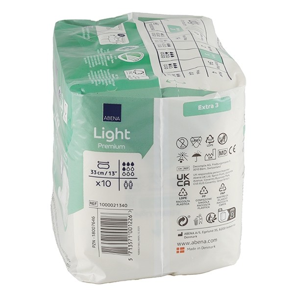 Abena Light premium protections anatomiques 4 gouttes