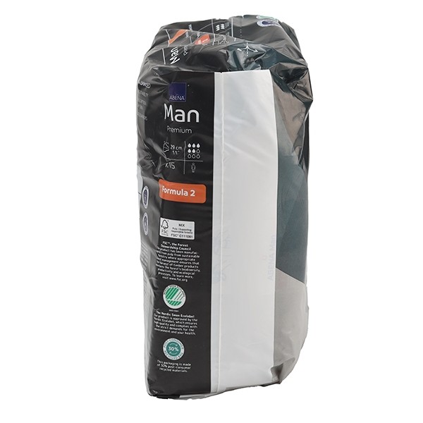 Abena Man Premium Formula 2 Protections anatomiques 5 gouttes