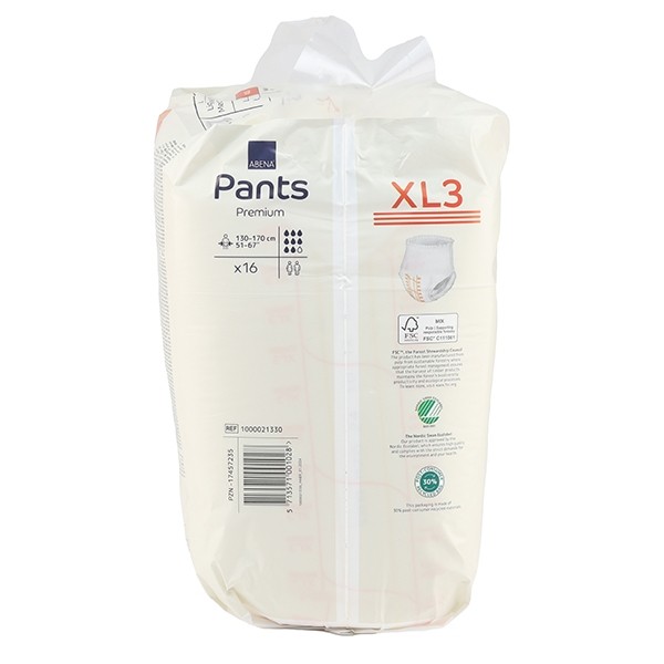 Abena pants premium culottes absorbantes 8 gouttes