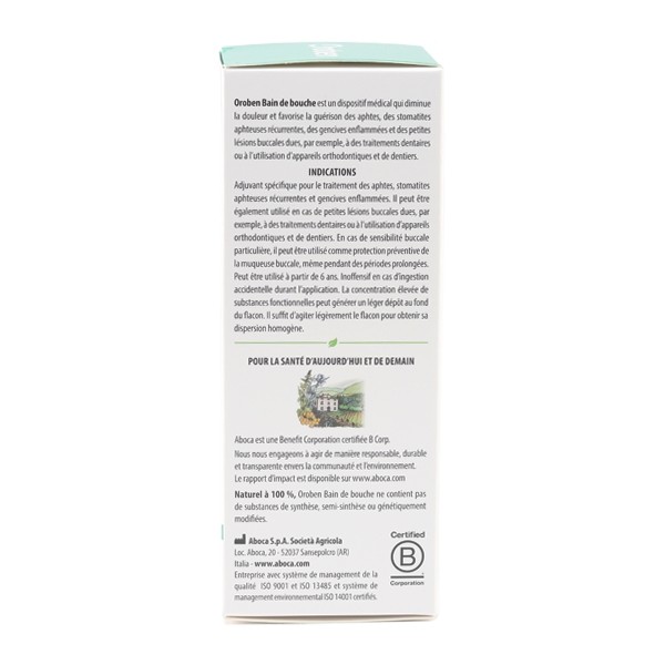 Aboca Oroben Bain de bouche
