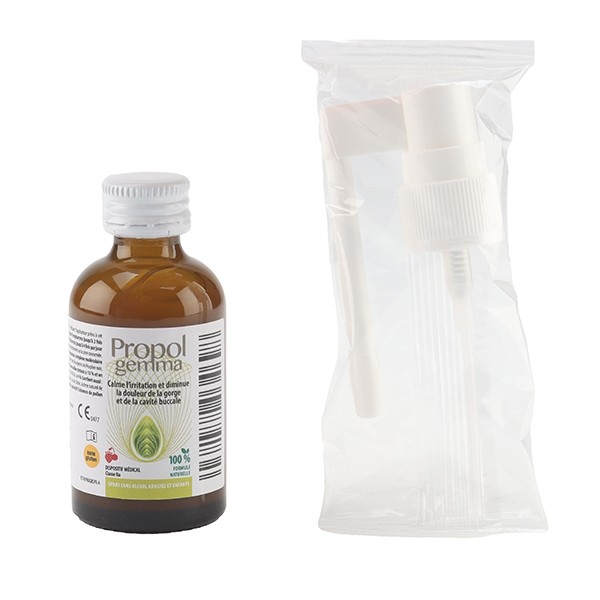 Aboca Propolgemma Spray gorge sans alcool adulte et enfant