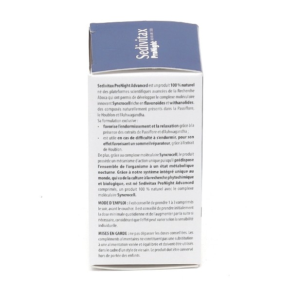 Aboca Sedivitax Pronight comprimés