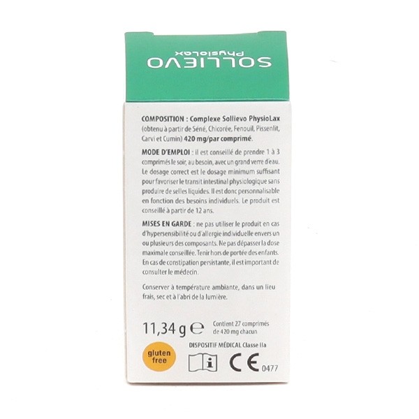 Aboca Sollievo Physiolax comprimés
