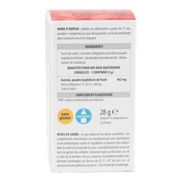 Aboca Vitamin C Naturcomplex comprimés à croquer