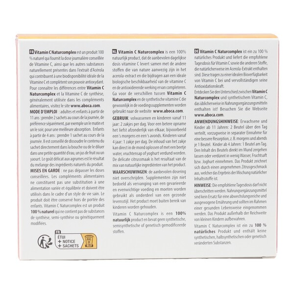 Aboca Vitamin C Naturcomplex sachets