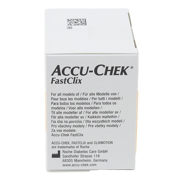 Accu Chek Fastclix lancettes