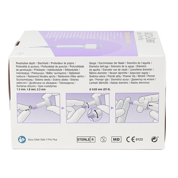 Accu Chek Safe-T-Pro Plus autopiqueurs