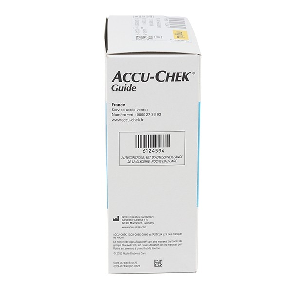 Accu Chek Guide lecteur de glycémie Kit complet