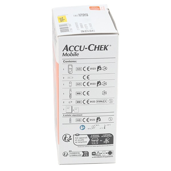 Accu Chek Mobile lecteur de glycémie
