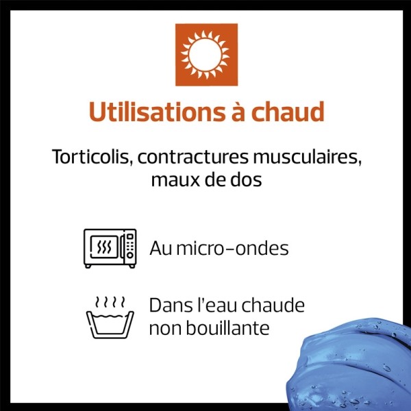 Actipoche Chaud/Froid cervicales et trapèzes poche thermique