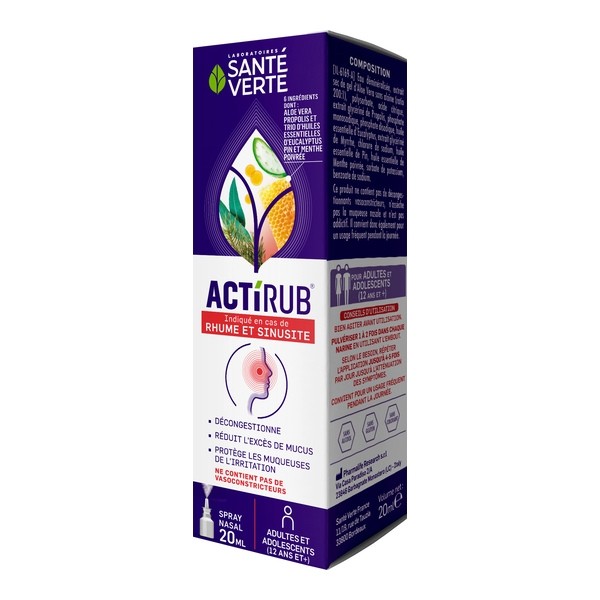 Santé Verte Actirub spray nasal
