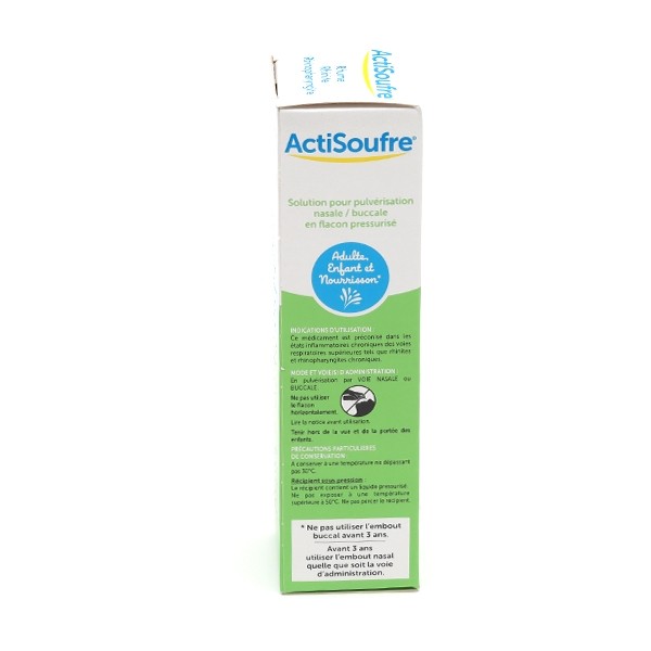 Actisoufre spray rhume