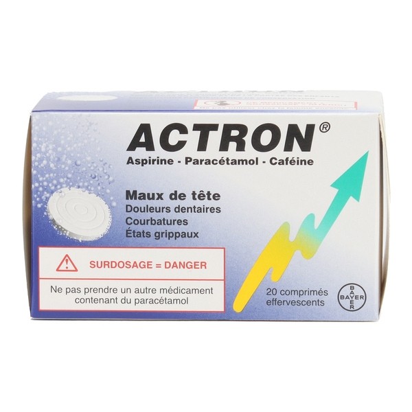 Actron comprimé effervescent
