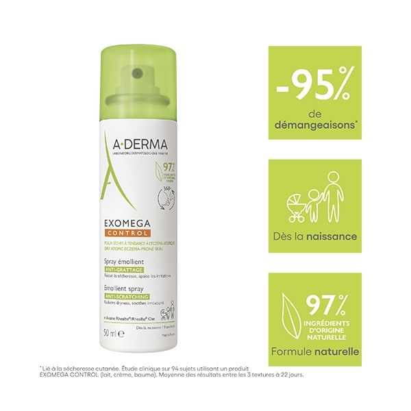A Derma Exomega Control Spray émollient