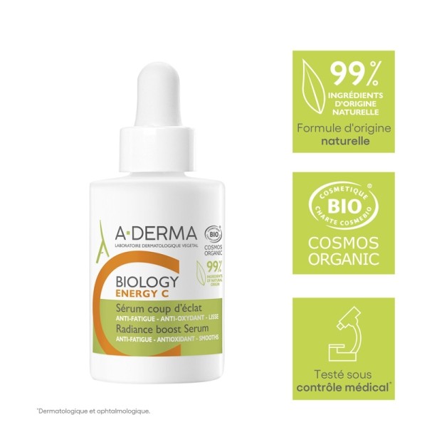 A Derma Biology Energy C sérum coup d'éclat Bio
