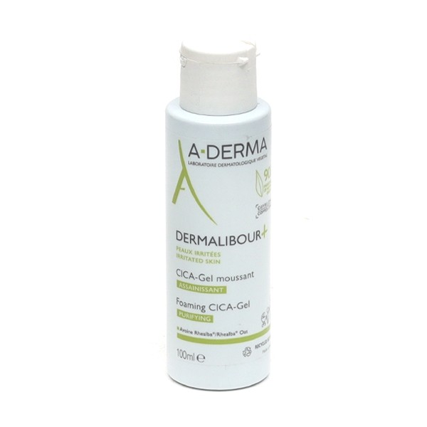 A Derma Dermalibour+ Cica gel moussant assainissant