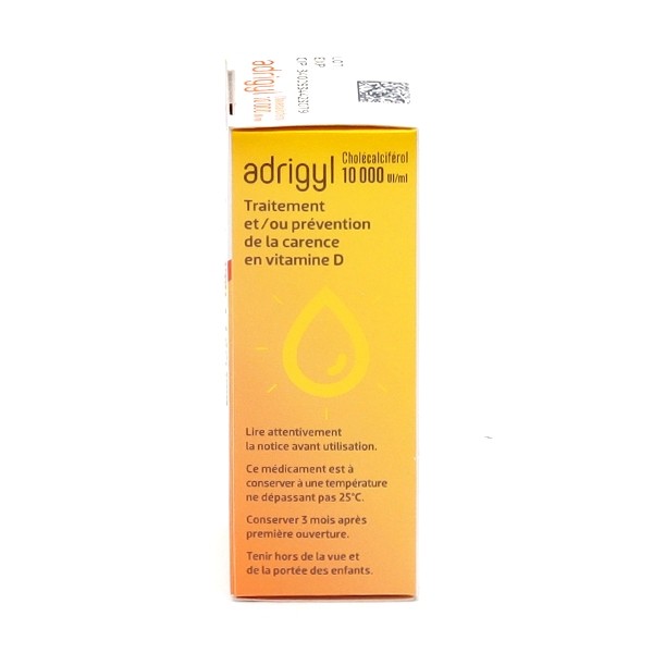 Adrigyl vitamine D 10000 UI/ml gouttes