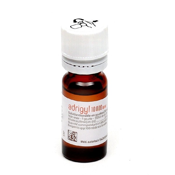 Adrigyl vitamine D 10000 UI/ml gouttes