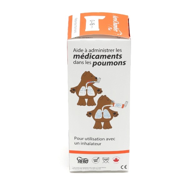Chambre d'inhalation Aerochamber Plus 0-18 mois