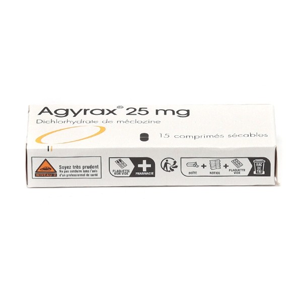 Agyrax 25 mg comprimé