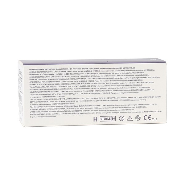 Aiguille ponction lombaire 22 G BD Yale 25 unités