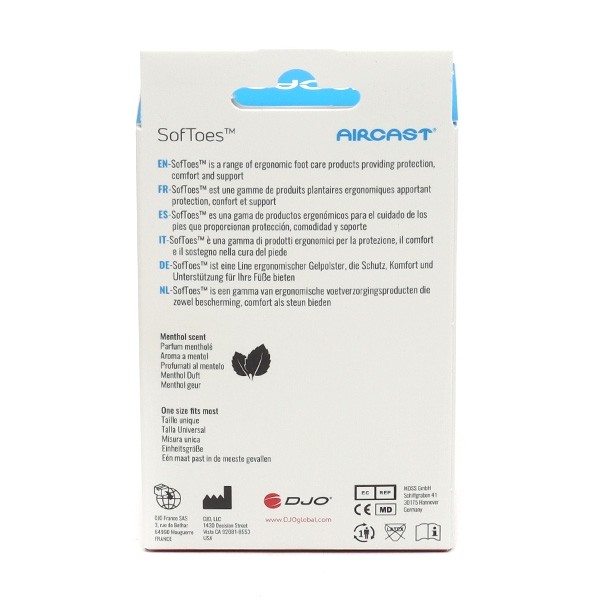 Aircast SofToes coussinet d'avant pied avec anneau