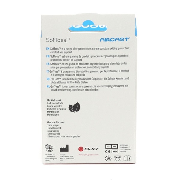 Aircast SofToes écarteur d'orteil