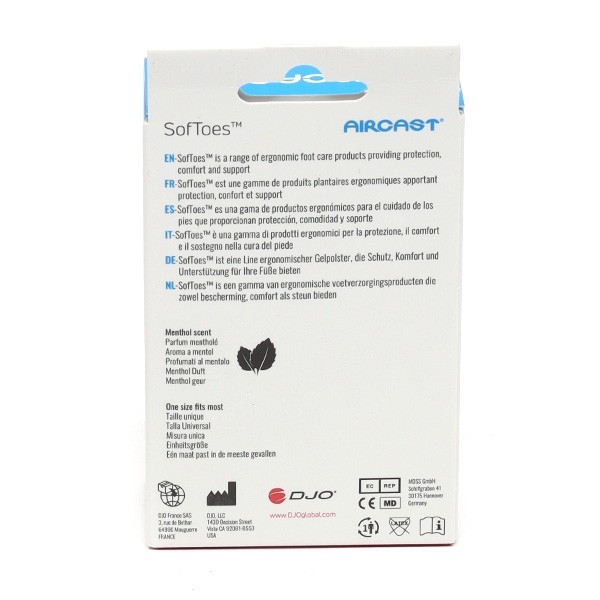 Aircast SofToes Protection séparatrice orteils