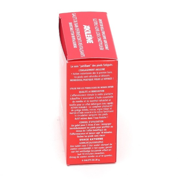 Akiléïne galets bain de pieds revitalisants