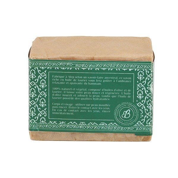 Al Bara savon d'Alep 20 % laurier