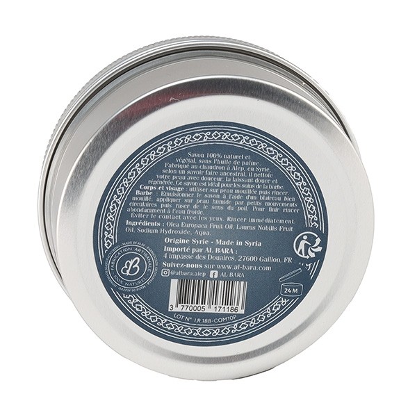 Al Bara savon à barbe d’Alep