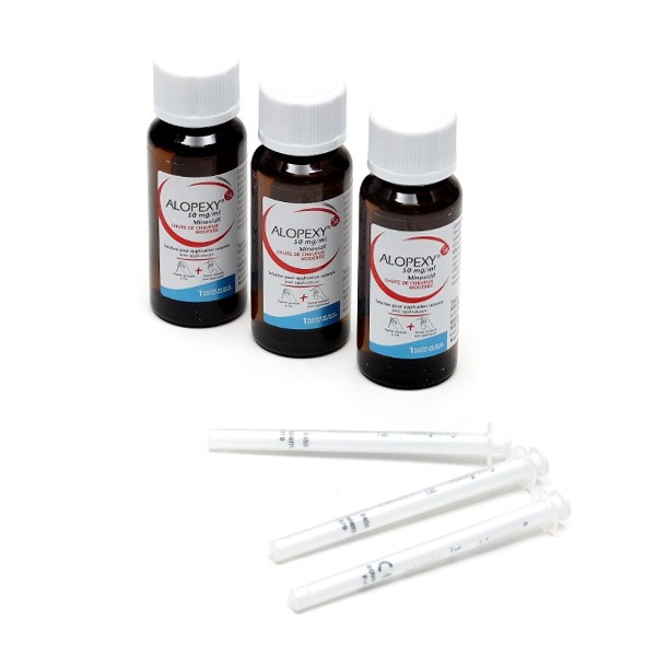Alopexy 5 % Minoxidil chute de cheveux