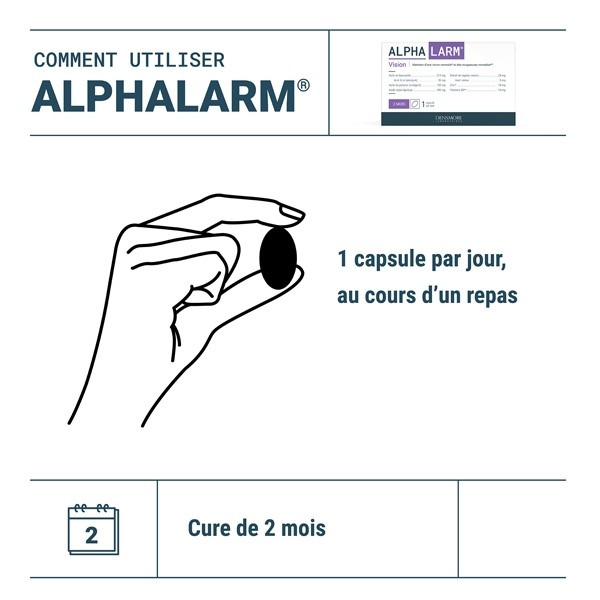 Alphalarm capsules