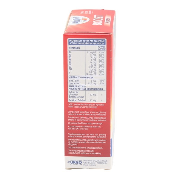 Alvityl Boost Flash comprimés effervescents