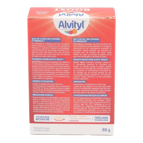 Alvityl Boost Flash comprimés effervescents