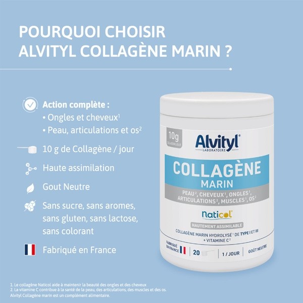 Alvityl collagène marin poudre