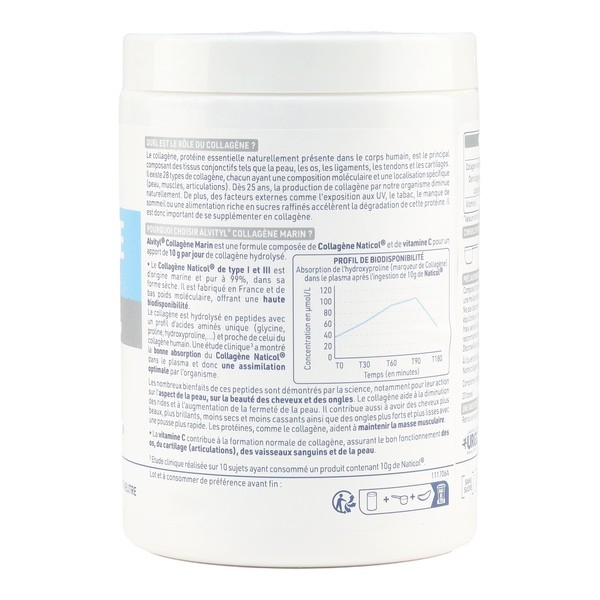 Alvityl collagène marin poudre