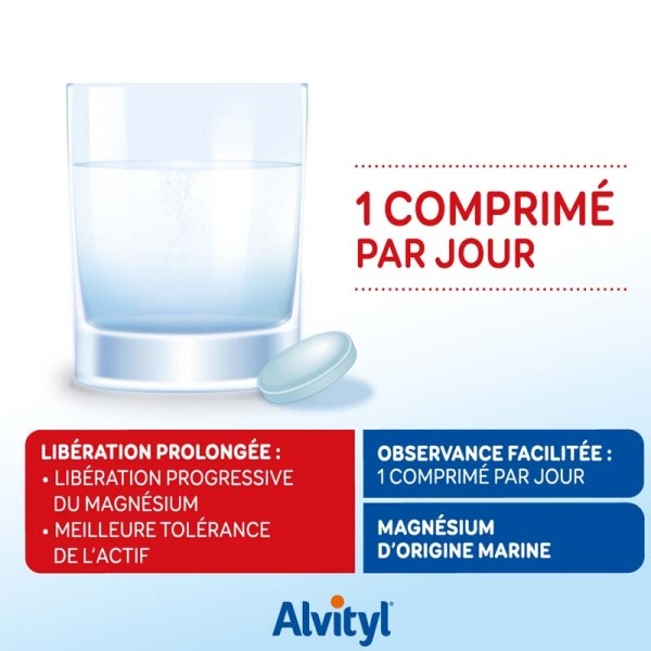 Alvityl Magnésium vitamine B6 comprimés