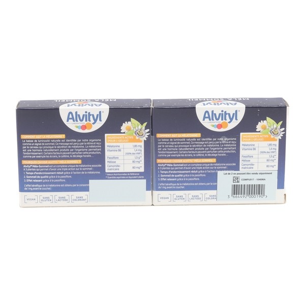 Alvityl Méla Sommeil gélule