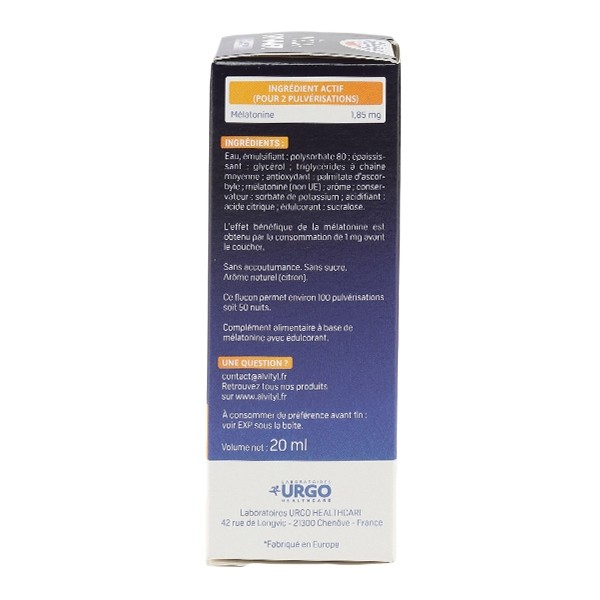 Méla-sommeil Flash spray