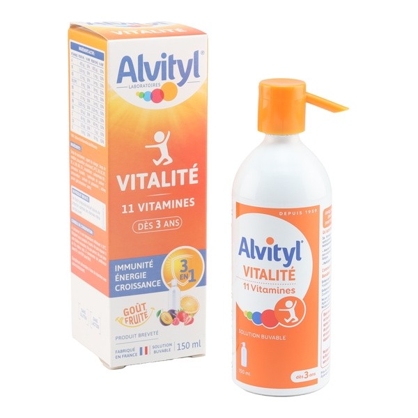 Alvityl Vitalité sirop multivitaminé