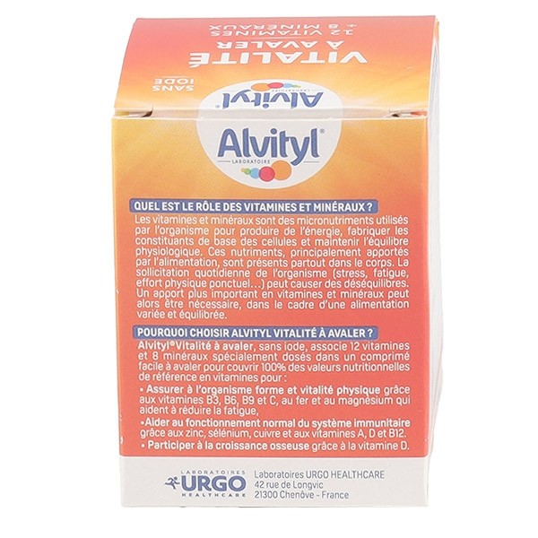 Alvityl Vitalité comprimés