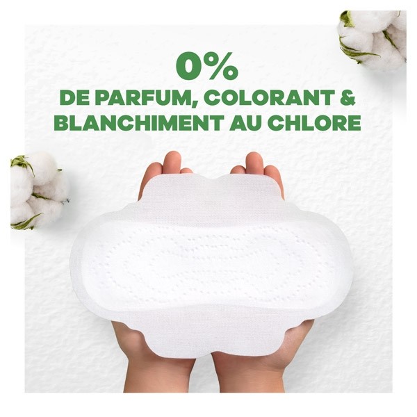 Always Cotton Protection Serviette hygiénique Long Bio