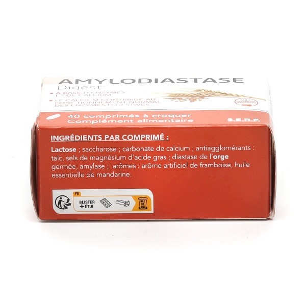 Amylodiastase Digest comprimés à croquer